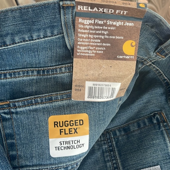 Carhartt Rugged Flex Relaxed Straight Jean - Picture 5 of 6